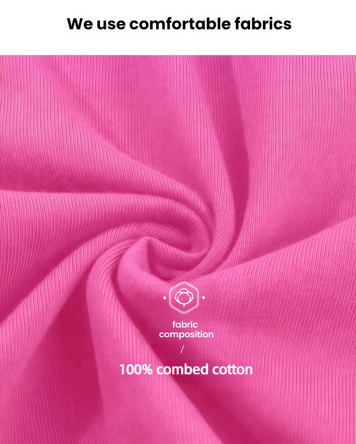 T-shirt hot pink