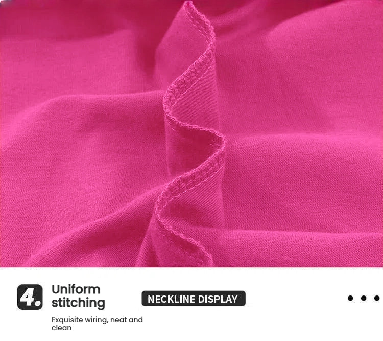 T-shirt hot pink