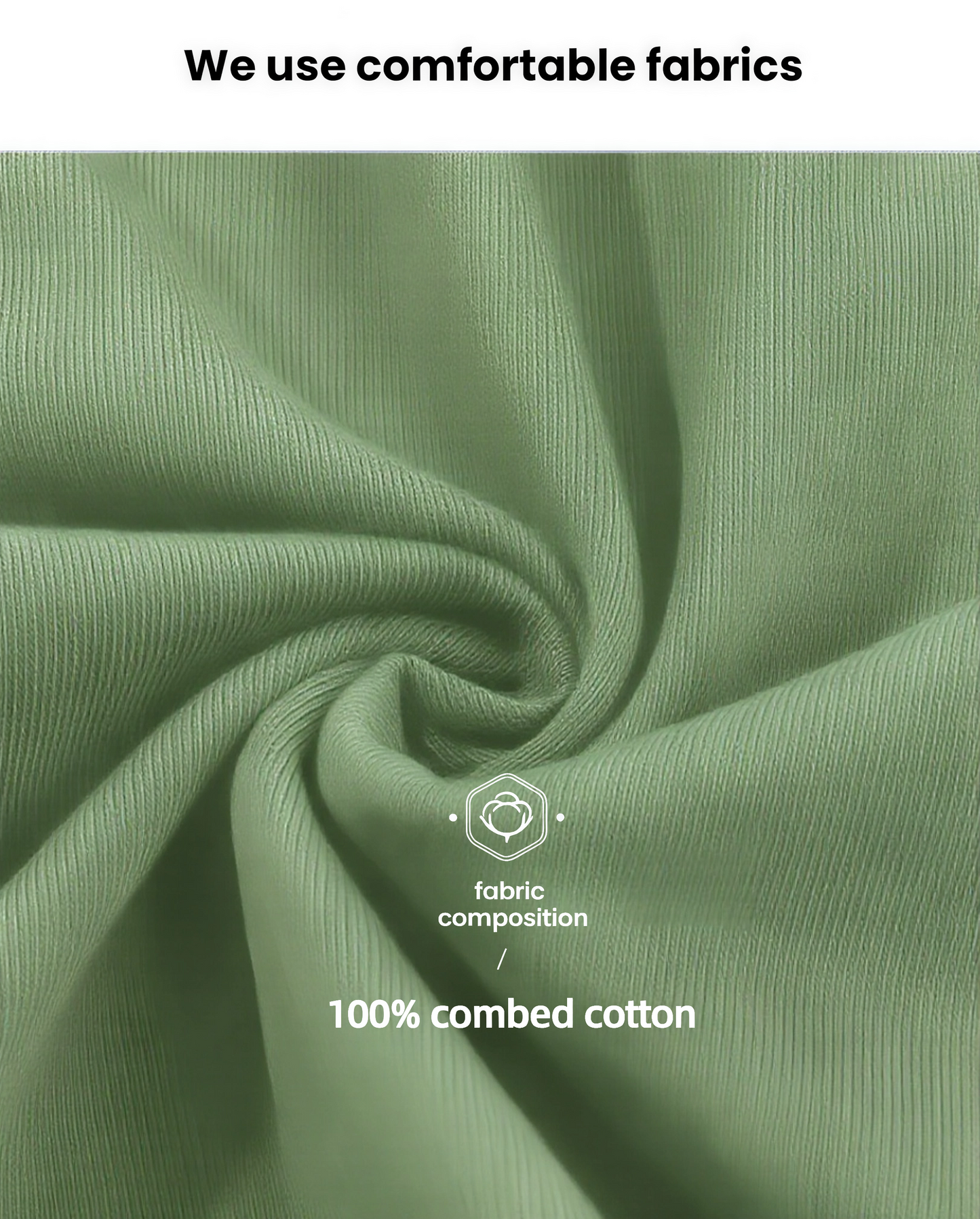 T-shirt olive green