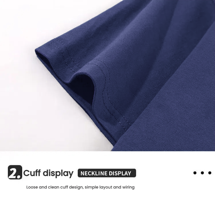T-shirt Marineblauw
