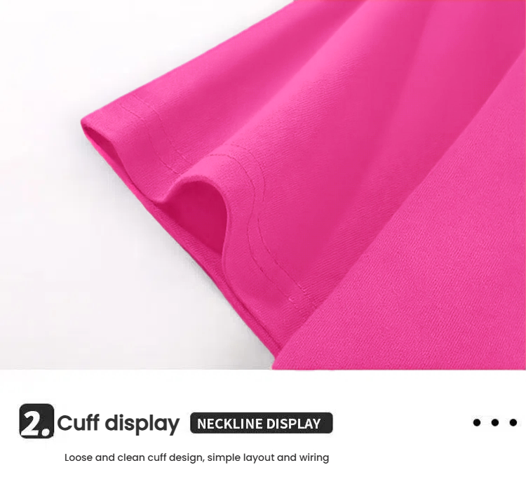 T-shirt hot pink