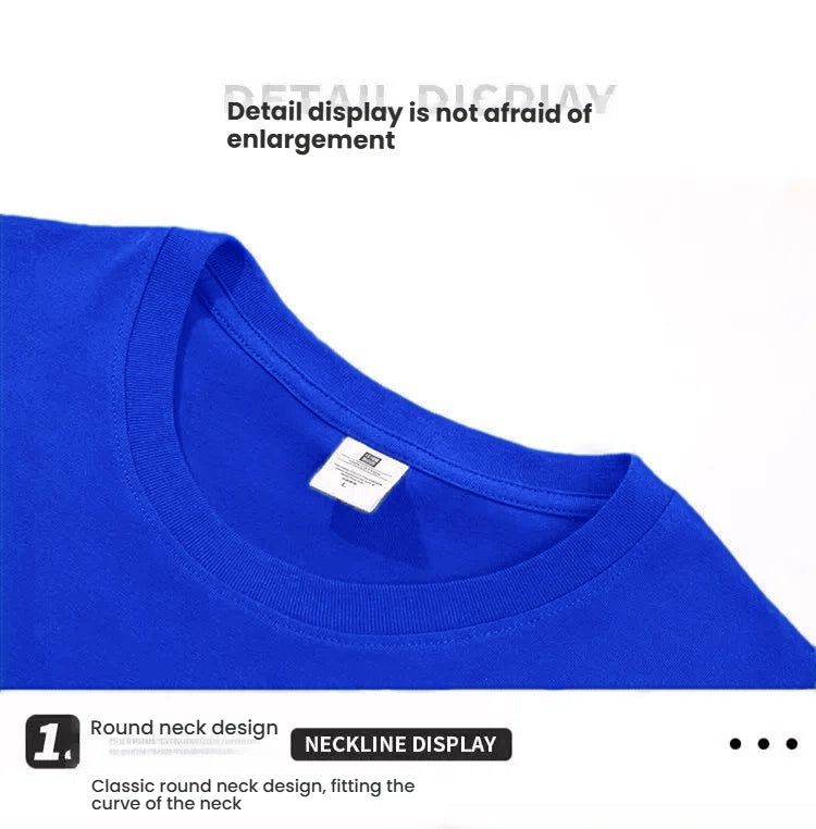 T-shirt Blauw
