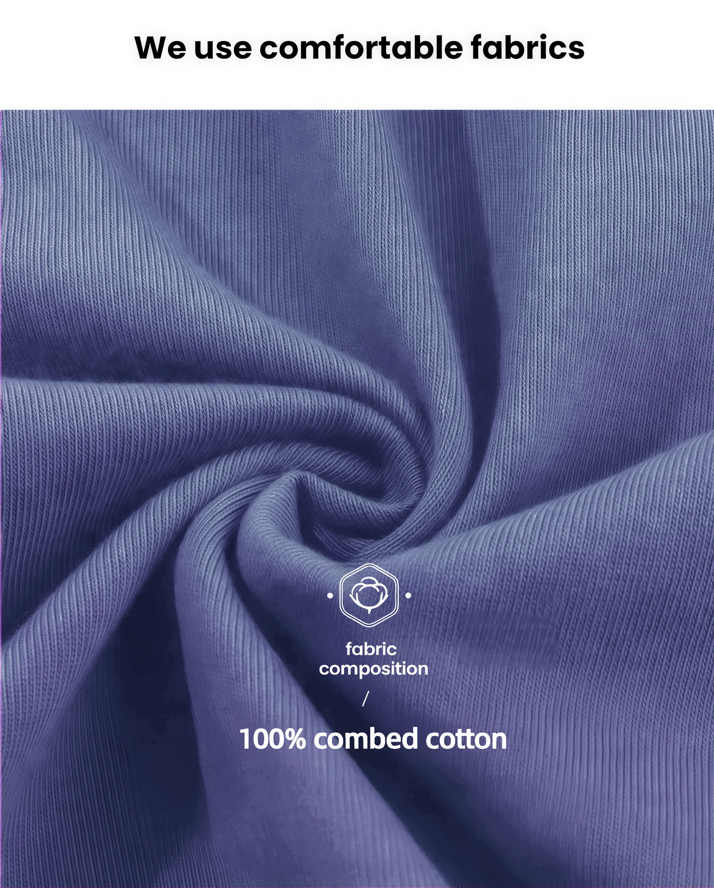 T-shirt Marineblauw