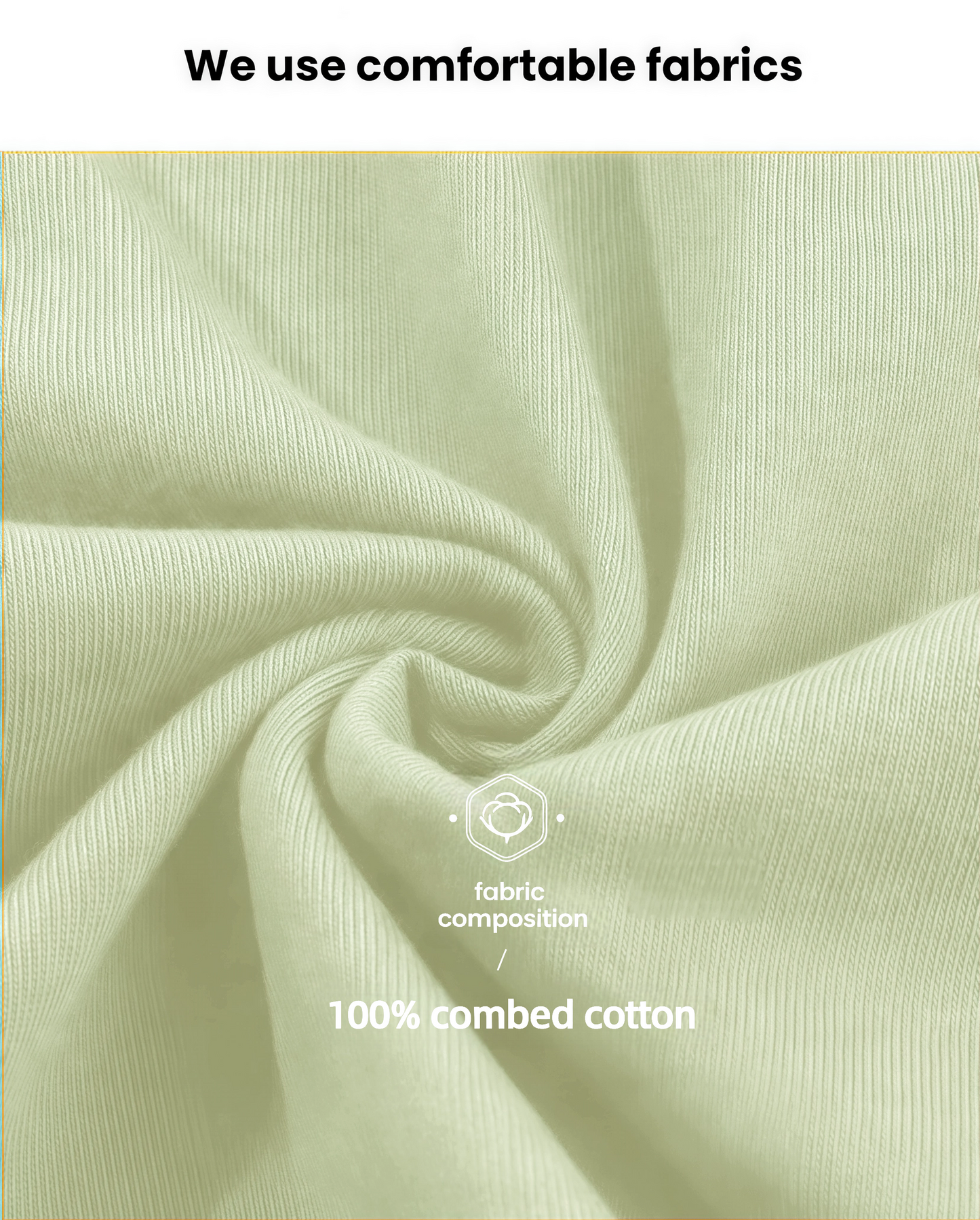 T-shirt pale green