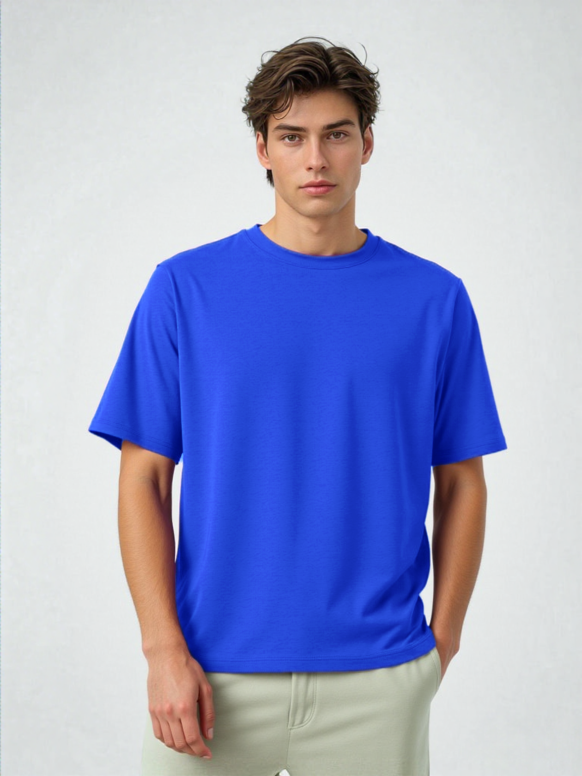 T-shirt Blauw