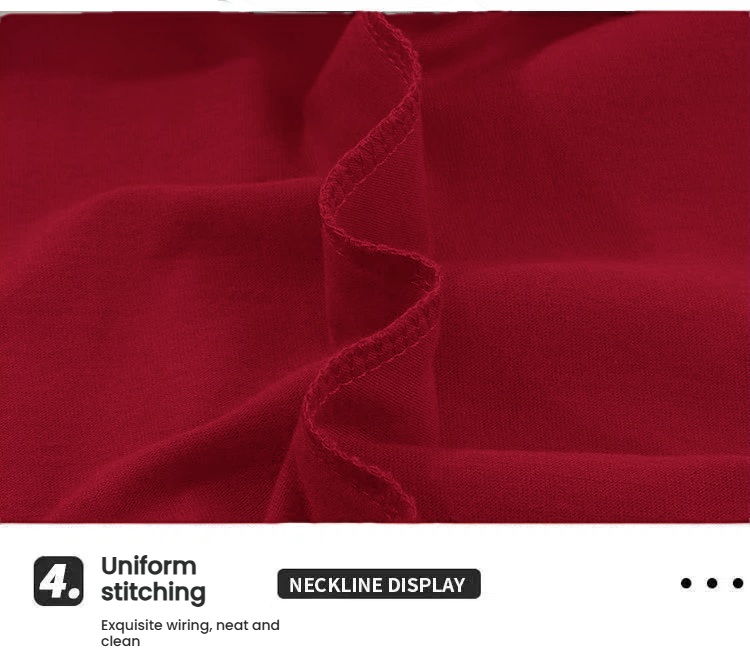 T-shirt deep red