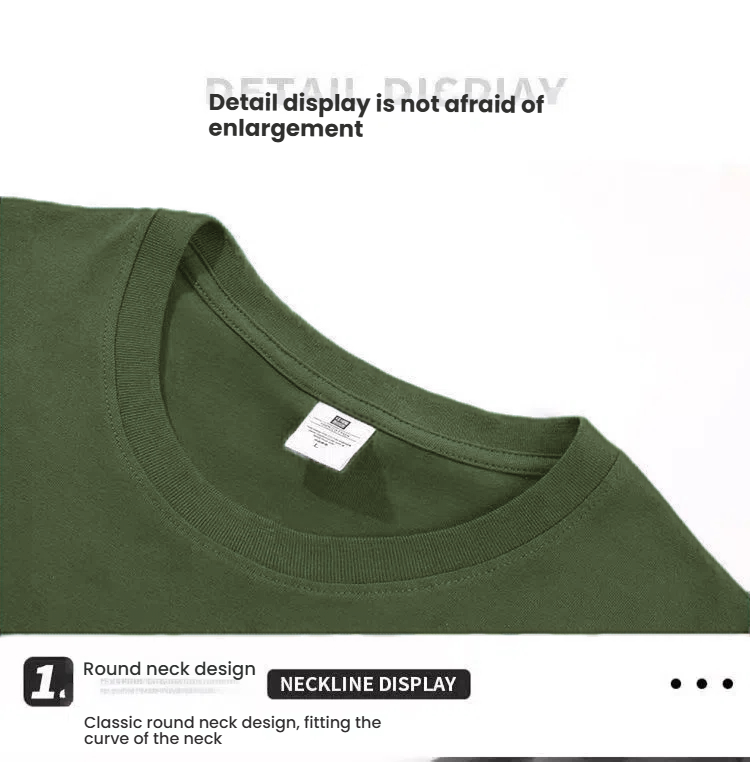 T-shirt olive green