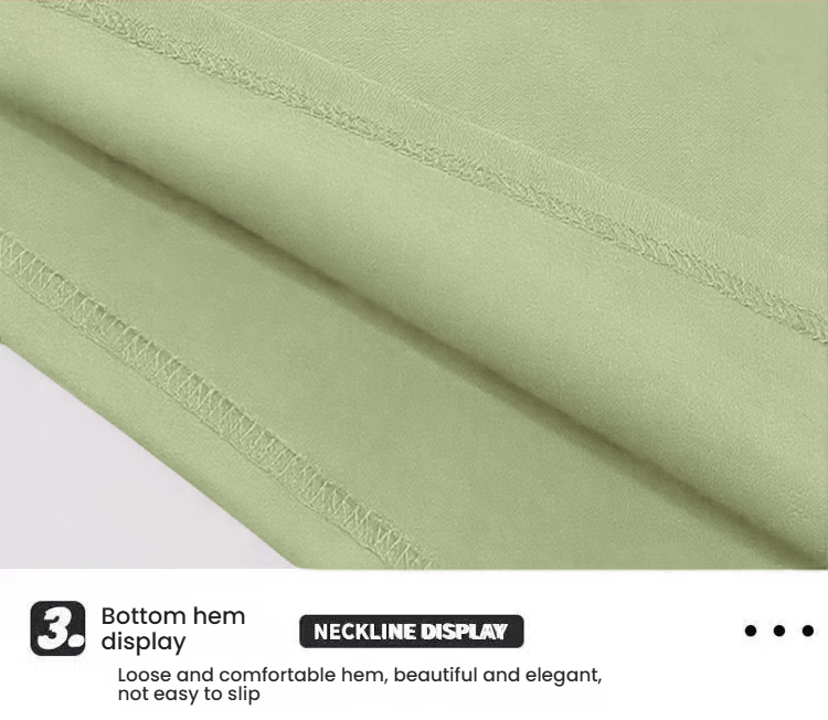 T-shirt pale green