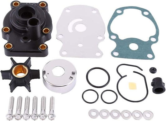 Water Pump Set, 1 Set Water Pump Repair Running Wheel Set for 20/25/30/35PS Outboard Motors 393630