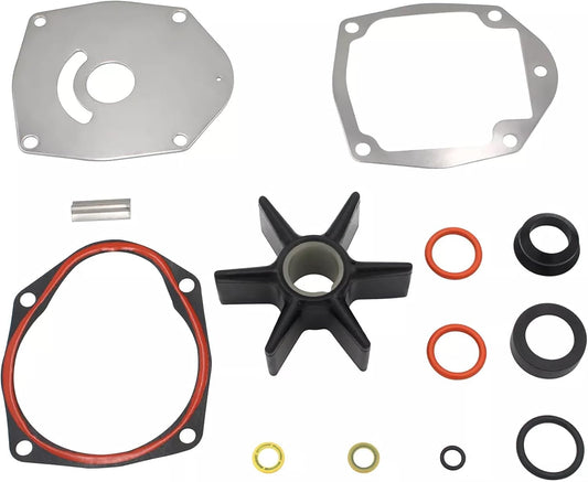 Water Pump Running Wheel Repair Kit 47-43026Q06 for Mercruiser Alpha One Gen 2 Star Drive & Mercury 40 to 350 HP Engines Replacement 47-43026T10 47-43026T6 47-43026T8 8M0100526