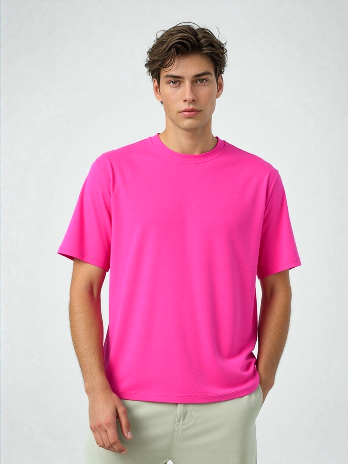 T-shirt hot pink