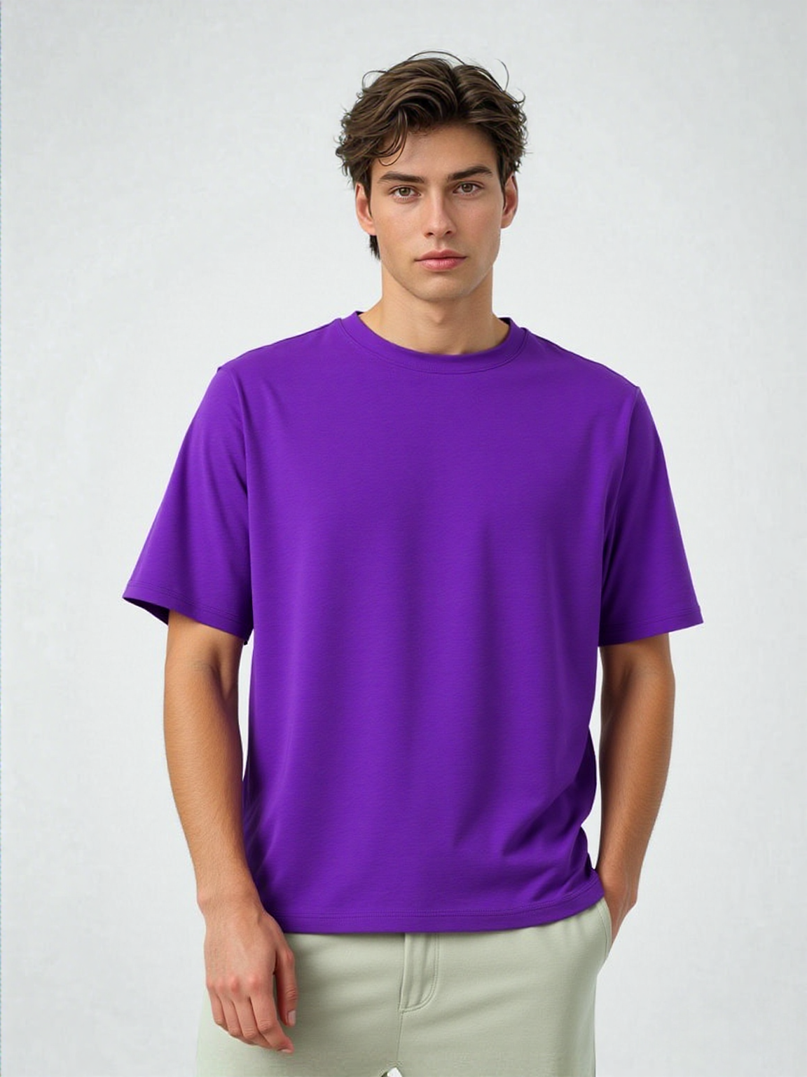 T-shirt Paars