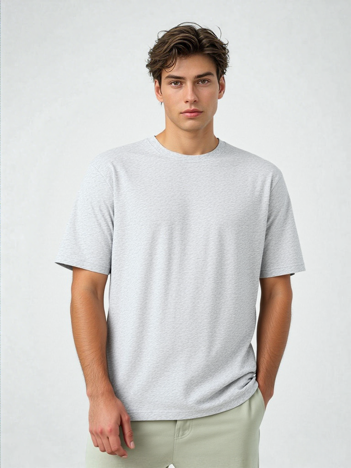 T-shirt Heather grey