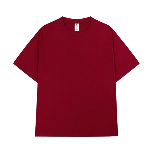 T-shirt deep red