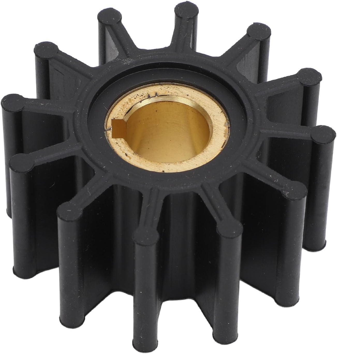 12 Blade High Cooling Flow Water Pump Impeller Kit 18838 0001 （J-203B）Replacement for Sherwood 9959