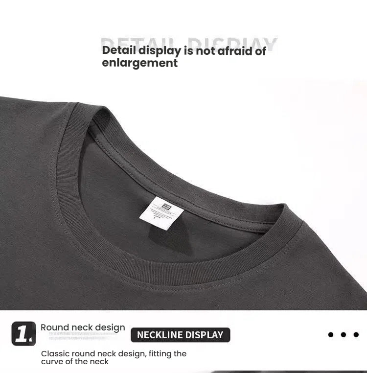 T-shirt  Zwart